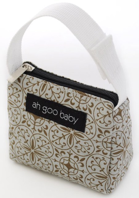 Ah Goo Baby Pacifier Teether Small Tote Bag - Morocco.