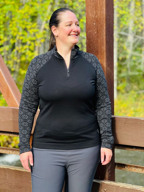 Smartwool Merino 250 1/4 Zip | Black