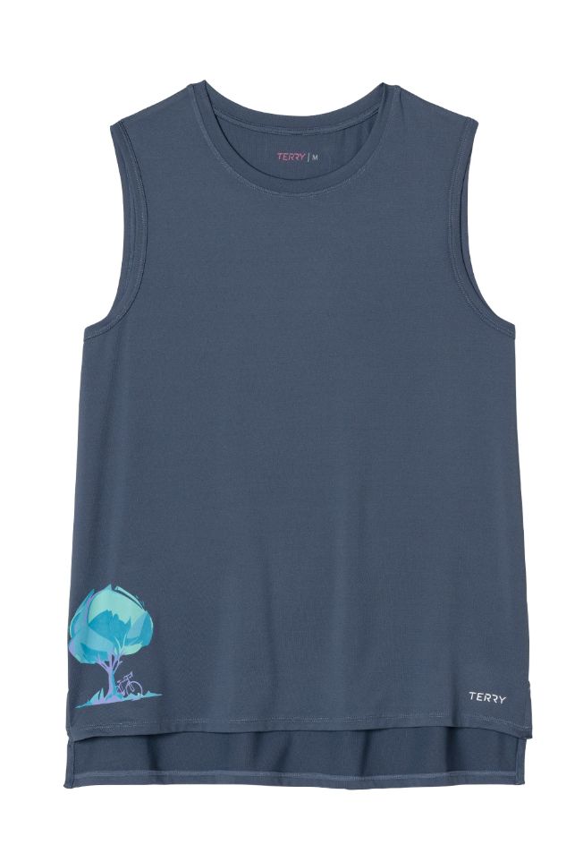 Terry Tech Tank | Vintage Indigo