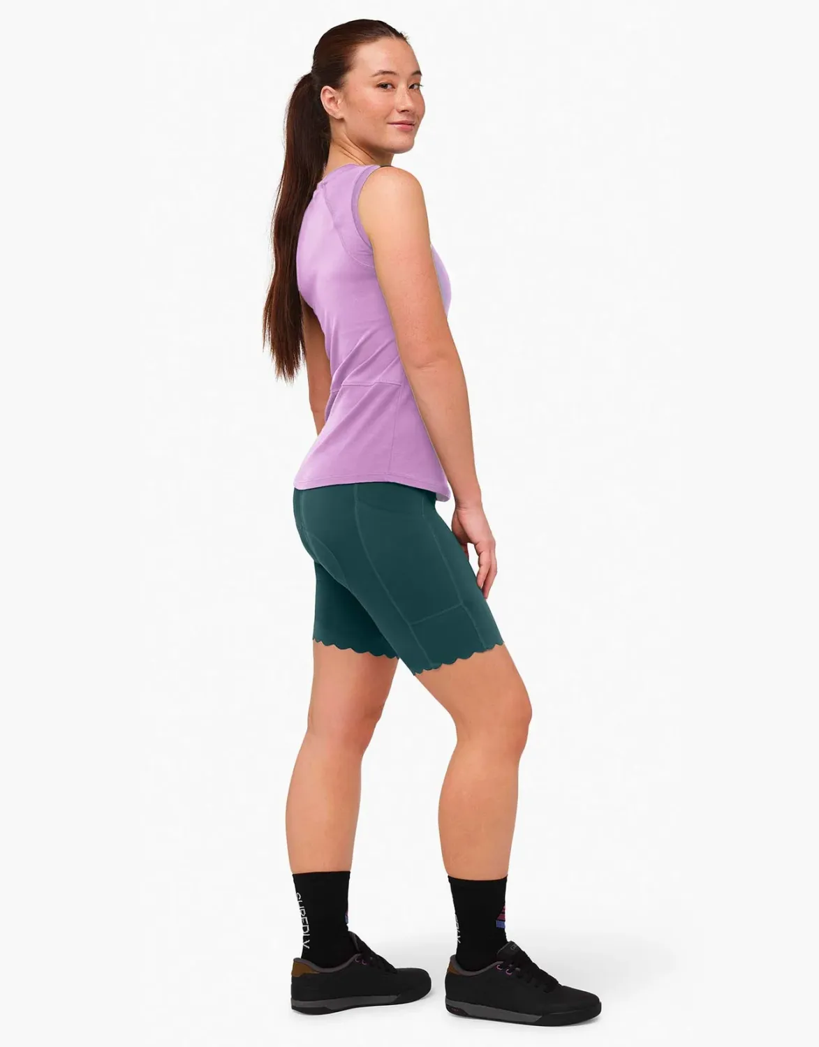 Shredly Biker Cham | Deep Sea Green