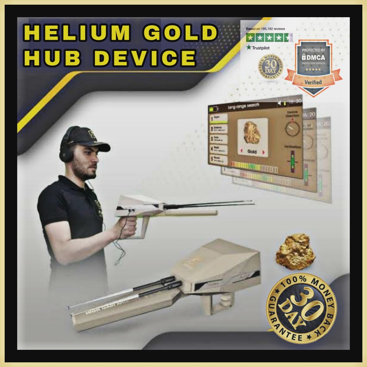 ☆HELIUM POLARIS GOLD HUB ☆