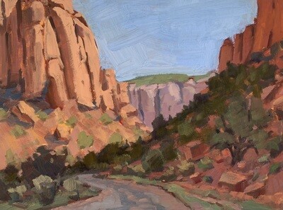 Original Oil Painting - Burr Trail Road - 9x12