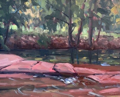 Original Oil Painting - Oak Creek Peace - 8x10”