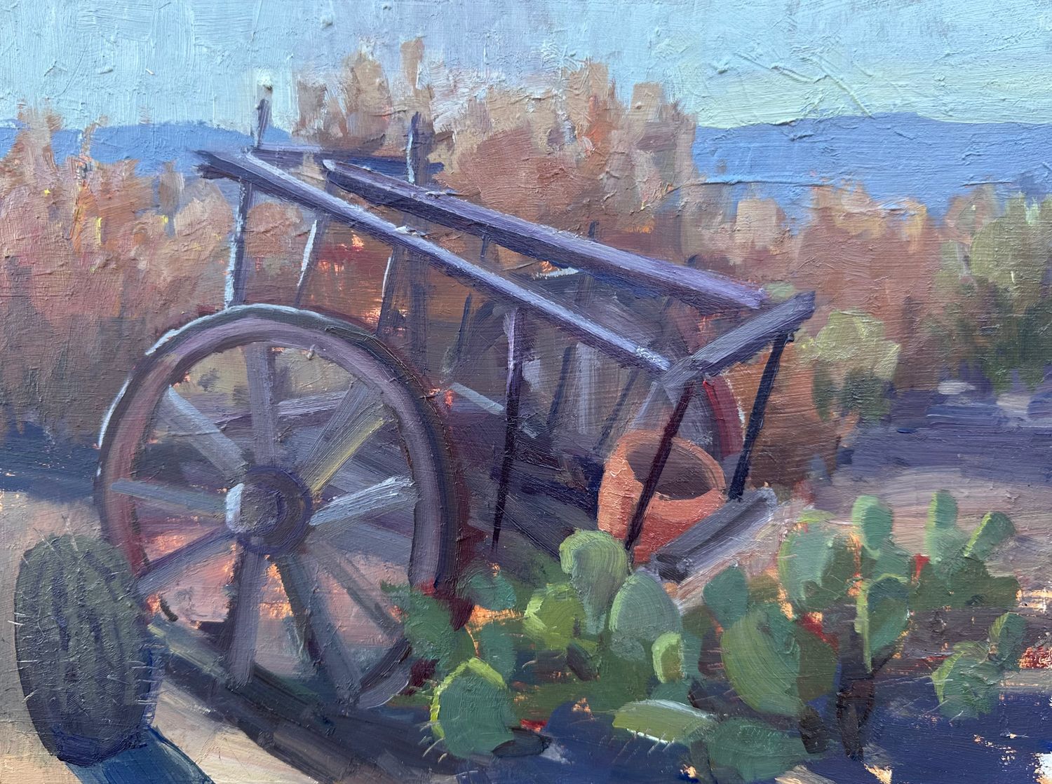 Sonoran Homestead - Original Oil Painting