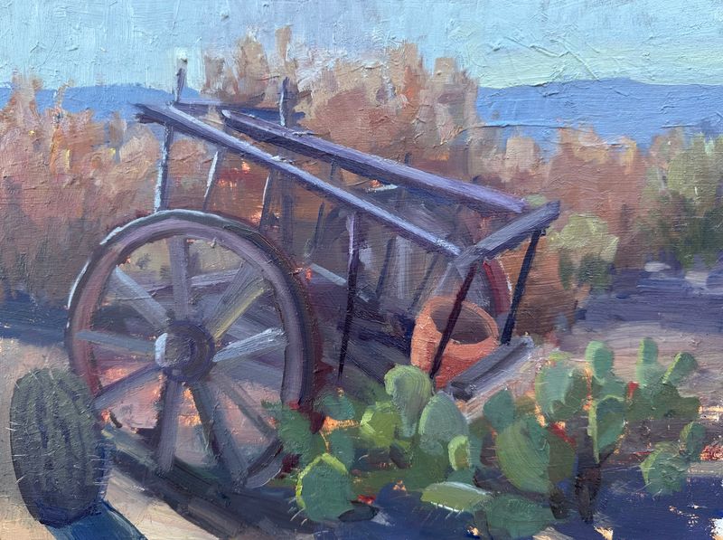 Sonoran Homestead - Original Oil Painting