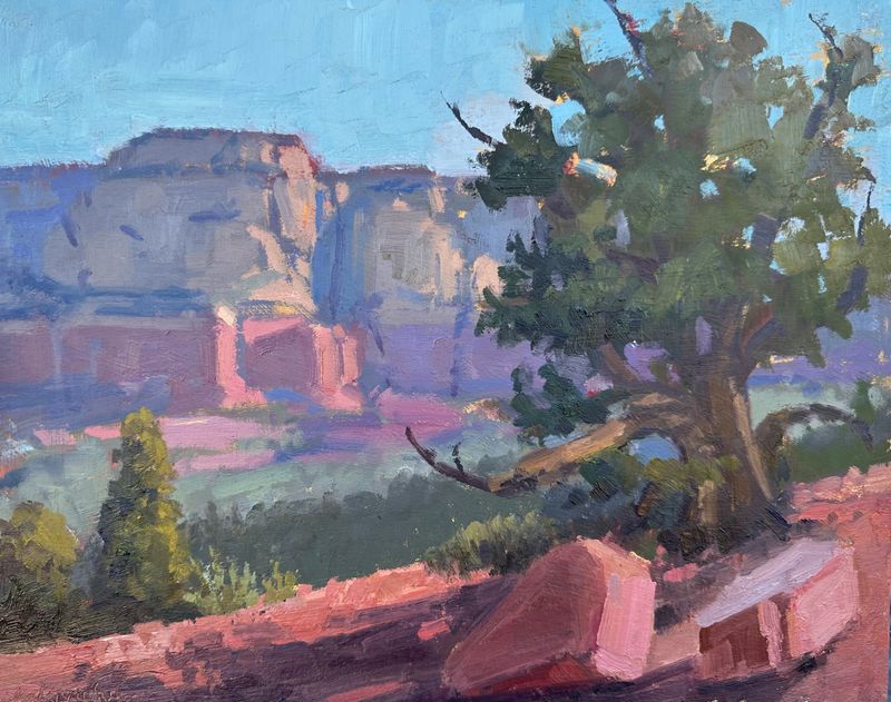 Dry Creek Vista - Original Oil Painting - Sedona, Arizona