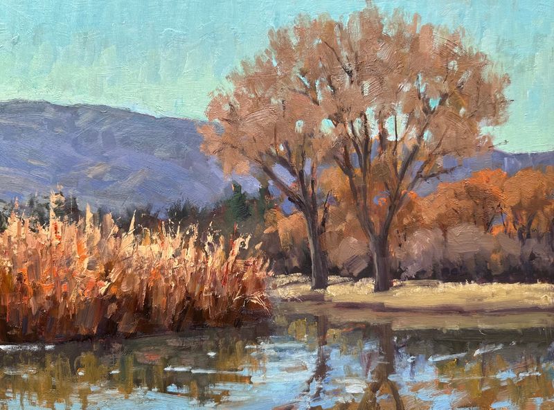 Sparkling Lagoon (Dead Horse Ranch) - Oil Painting - 12x16”