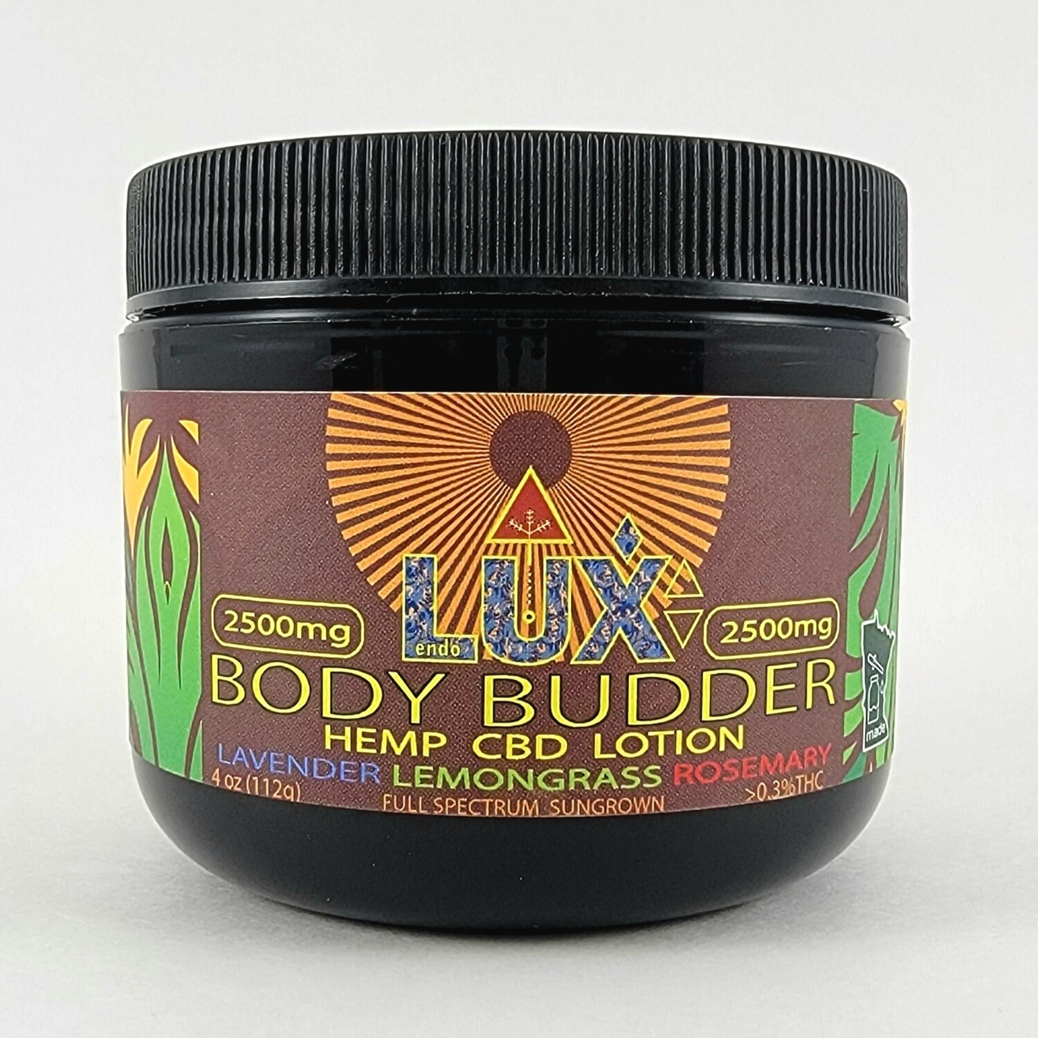 Grindstone Highlands EndoLux Body Budder Hemp CBD Lotion 2500mg