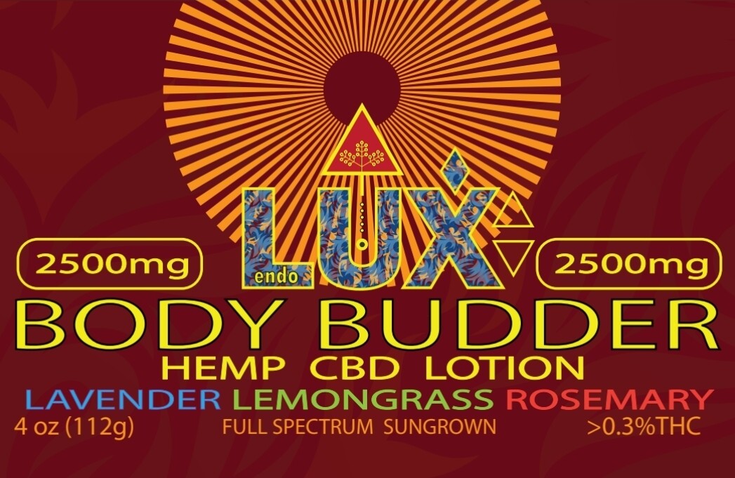 Grindstone Highlands EndoLux Body Budder Hemp CBD Lotion 2500mg
