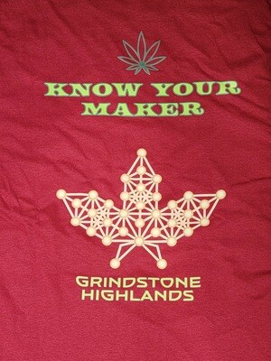 Grindstone Highlands "Know Your Maker" T shirt
