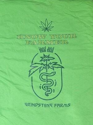 Grindstone Farms "Know Your Farmer" T shirt