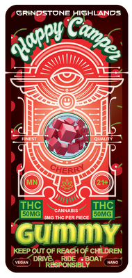 Happy Camper Gummy Cherry 50mg