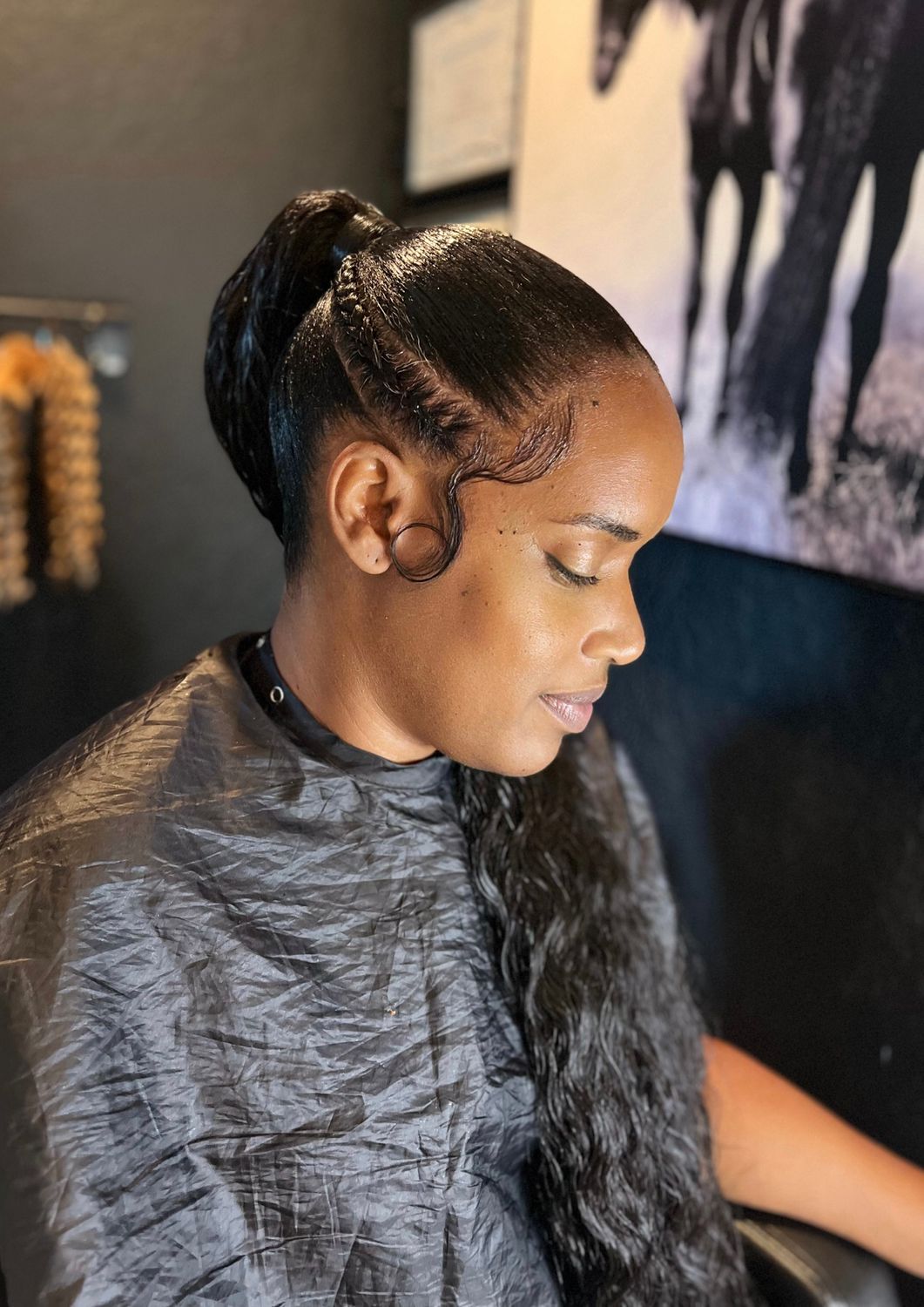 Sleek Ponytail