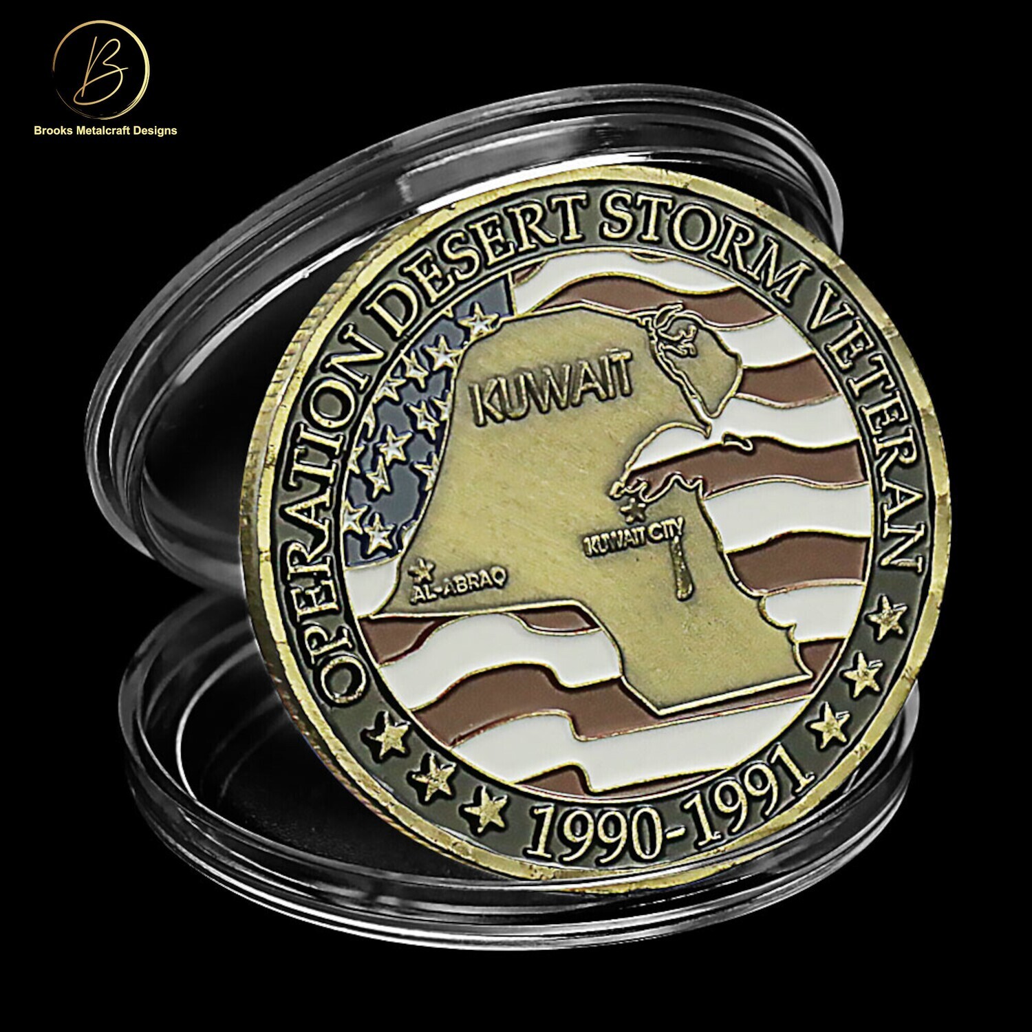 Operation Desert Storm Veteran Challenge Coin
