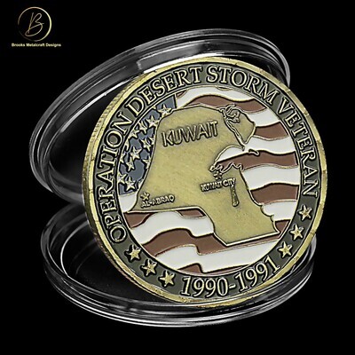 Operation Desert Storm Veteran Challenge Coin