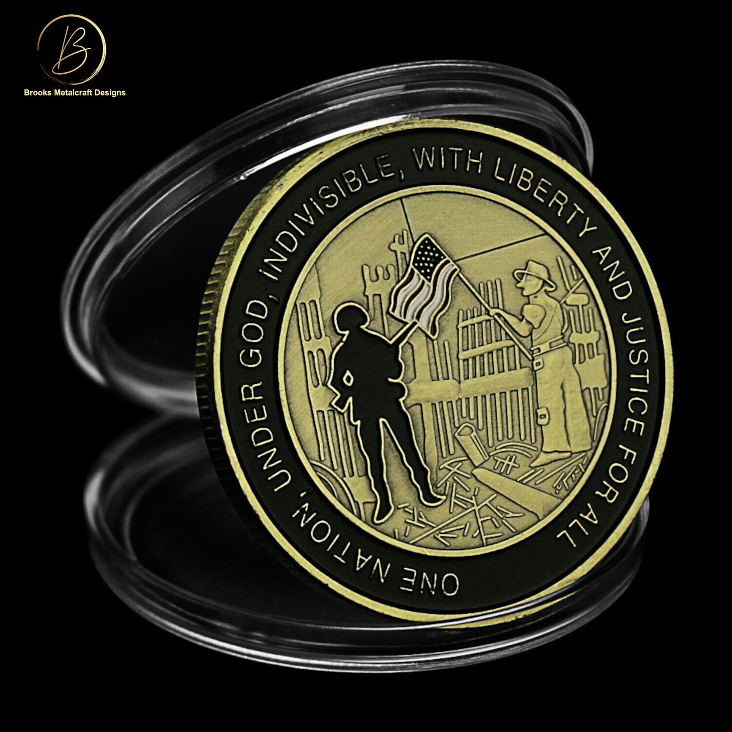 September 11th Honoring and Remembering Challenge Coin