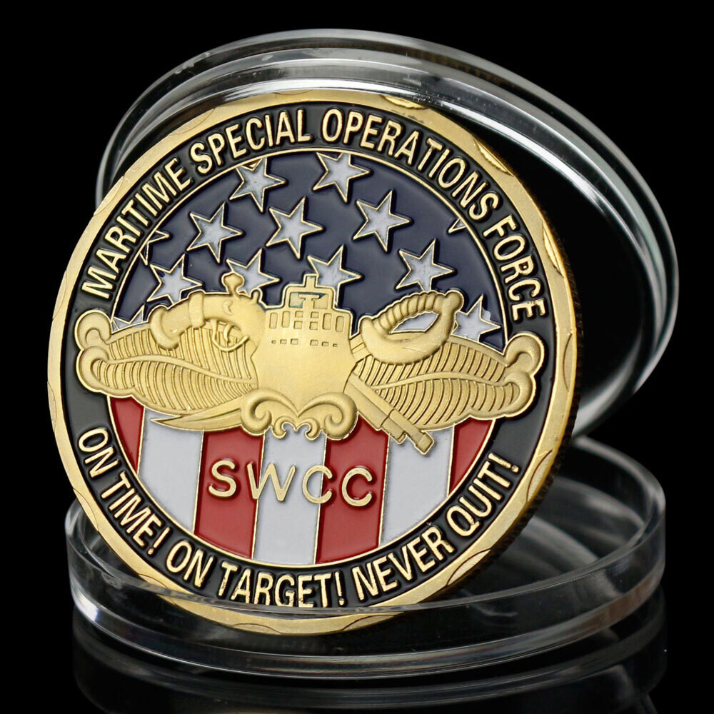 Navy Special Warfare Combatant Craft Crew Challenge Coin