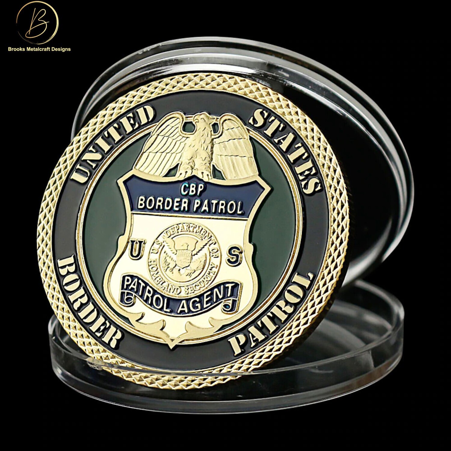Homeland Security US Border Patrol Challenge Coin