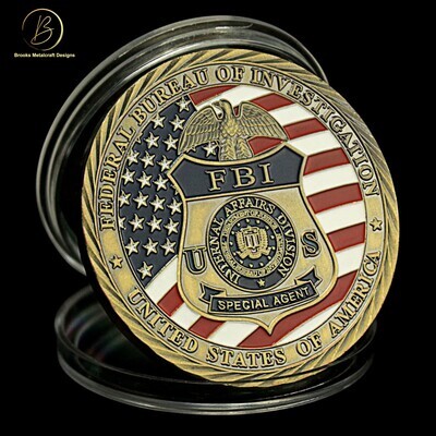 FBI Special Agent St Michael Challenge Coin