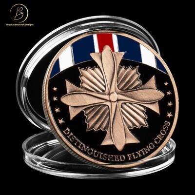 Distinguished Flying Cross Challenge Coin
