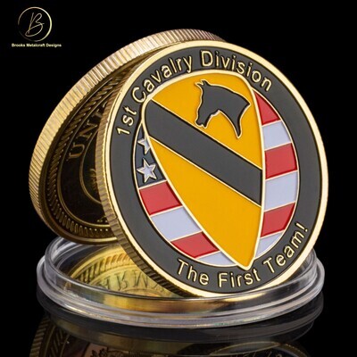 Army 1st Cavalry Division Challenge Coin