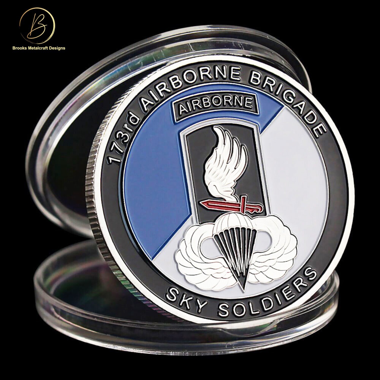 Army 173rd Airborne Brigade Challenge Coin