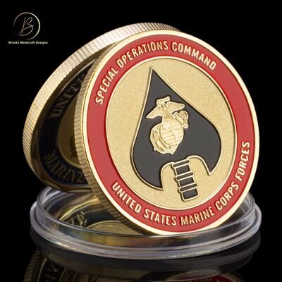 Marines Special Operations Command Challenge Coin
