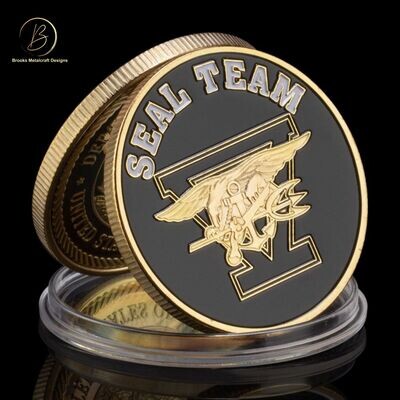 Navy Seal Team 5 Challenge Coin
