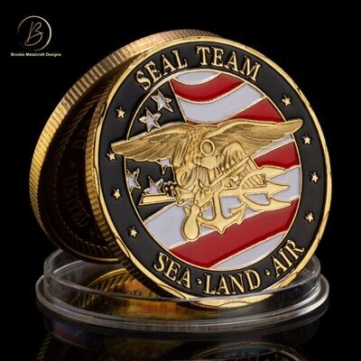 US Navy Seal Team Challenge Coin