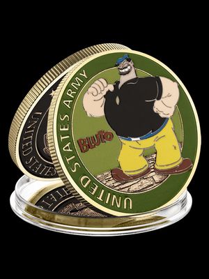 Bluto United States Army Challenge Coin