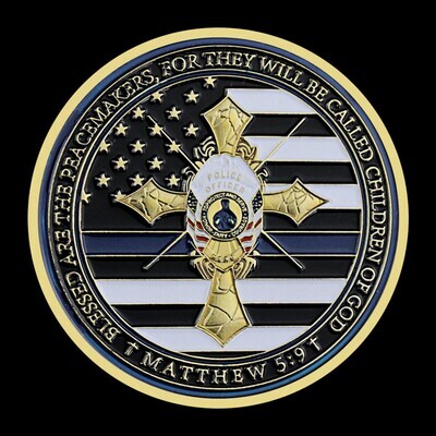 Police Officer's Prayer Matthew 5:9 Blessed Are The Peacemakers