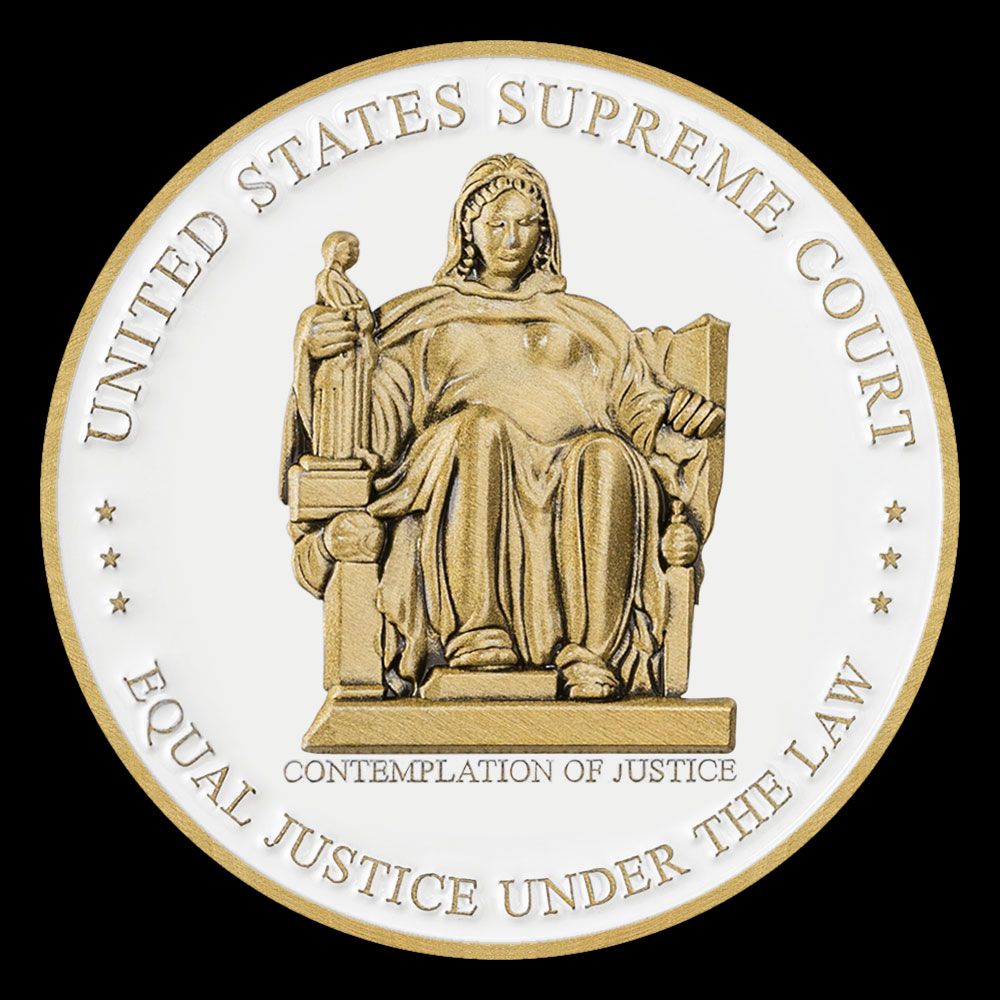 Supreme Court Contemplation of Justice Challenge&nbsp;Coin