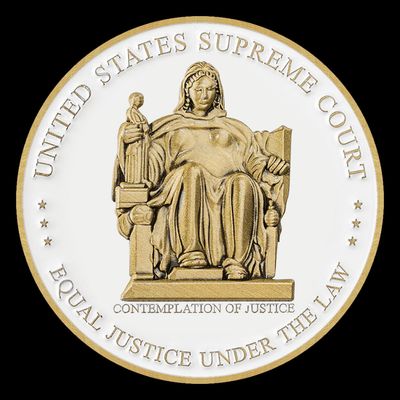Supreme Court Contemplation of Justice Challenge&nbsp;Coin
