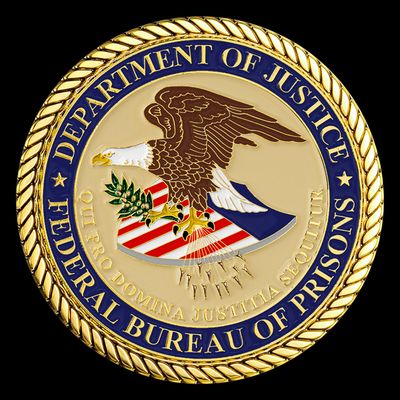 Federal Bureau of Prisons - Department of Justice Challenge Coin Saint Michael