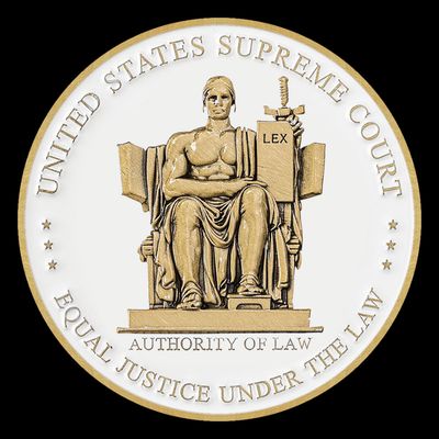 Supreme Court Authority of Law Challenge&nbsp;Coin