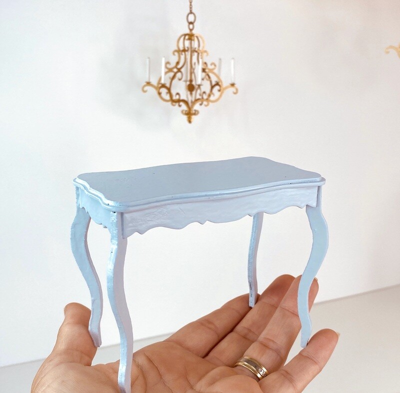 Classic Ladies&#39; Designer-Style Desk – 1/12 scale DIY Kit