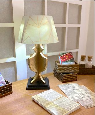 Doll Table Lamp – LED included – 1:6 scale DIY Kit