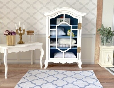 Rococo Style Dollhouse Cabinet – 1/12 scale Dollhouse DIY Kit