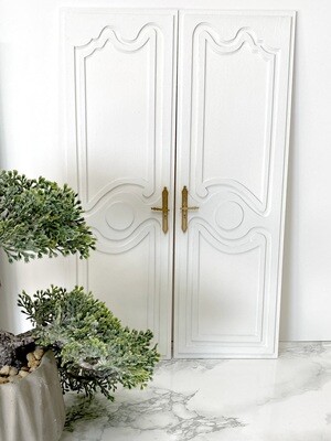Baroque Double Doors with 2 lion heads – 1/6 scale