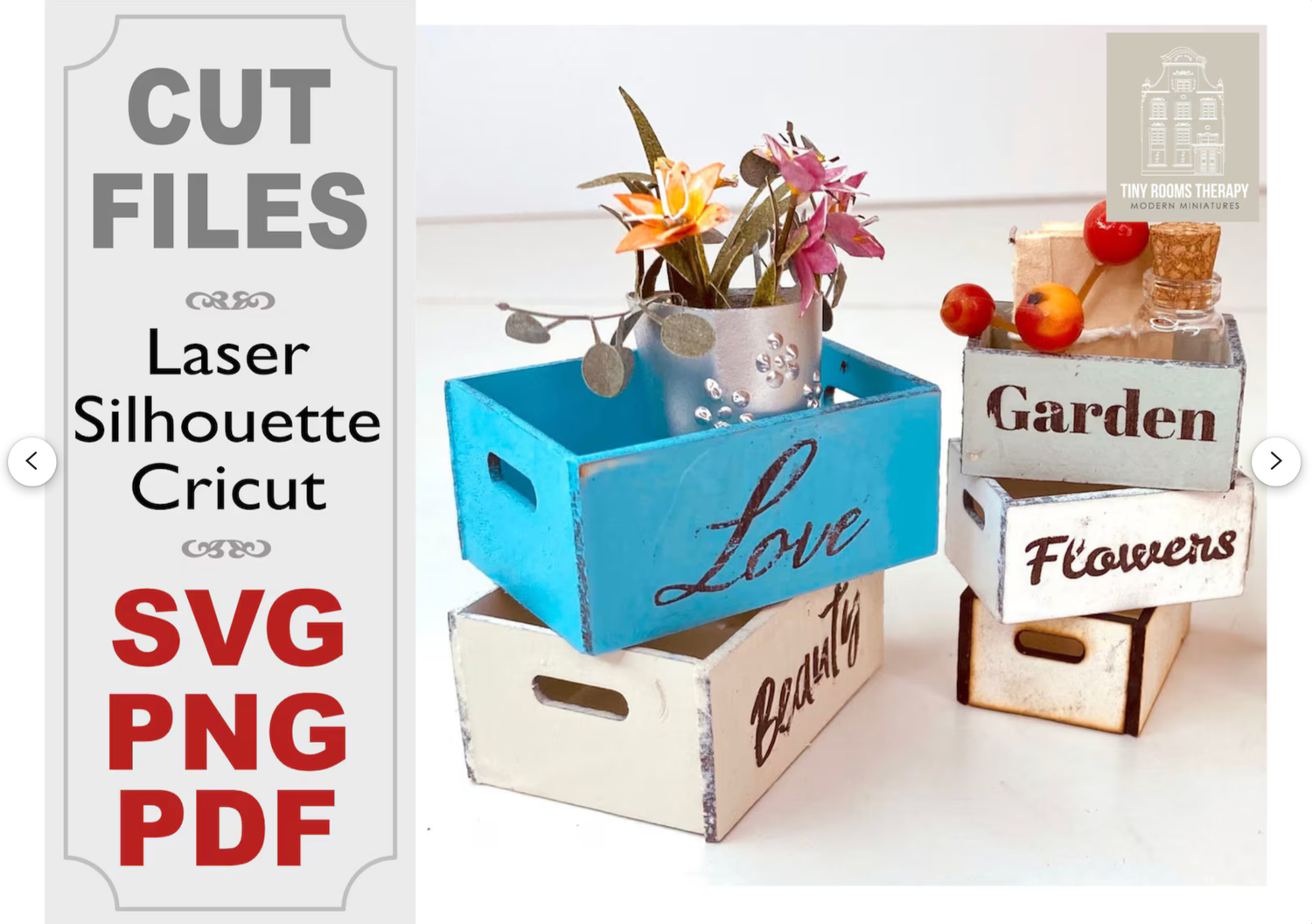 Little Crates – Digital Cut Files and Tutorial