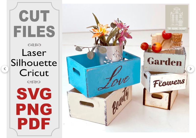 Little Crates – Digital Cut Files and Tutorial