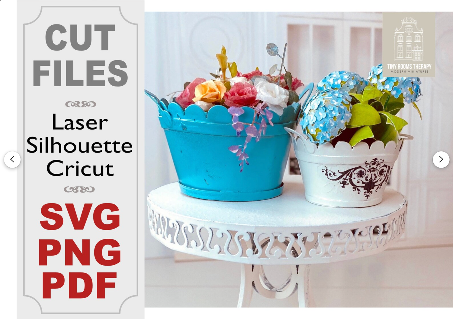 Mini Baskets – Digital Cut Files and Tutorial