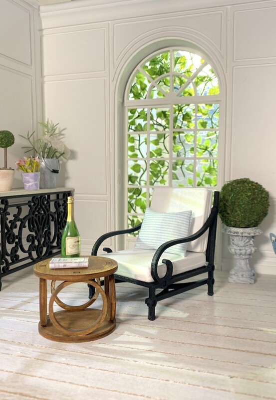 Outdoor Lounge Chair – complete 1/6 scale Dollhouse DIY  Kit