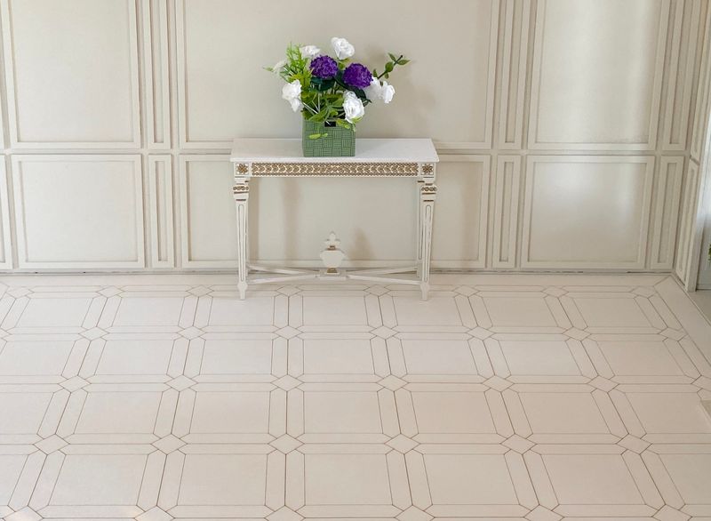 The Engraved Tile Floor – 1:6 scale DIY kit
