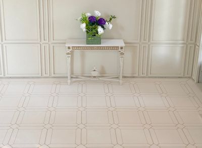 The Engraved Tile Floor – 1:6 scale DIY kit