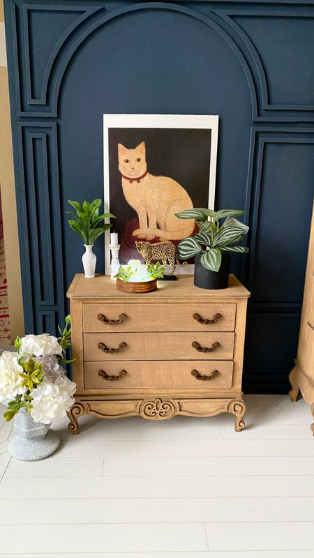 French Country Style Chest of Drawers 1/6 scale DIY kit – Fashion Doll size