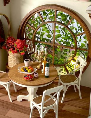 Fantasy Round or Cathedral Window (only window &amp; frames) as DIY-Kit
