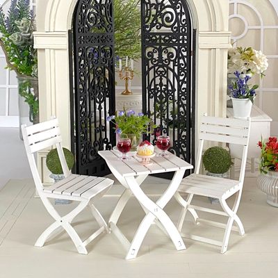 Garden Outdoor Chairs and Table – 1-6th scale Miniature DIY KIT
