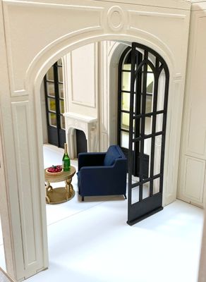 1:12 scale The Archway Wall – the Grand Hotel Selection DIY kit Dollhouse Diorama