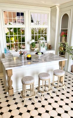 Kitchen Island Kitchen Counter – 1-6 scale fashion doll furniture - DIY kit
